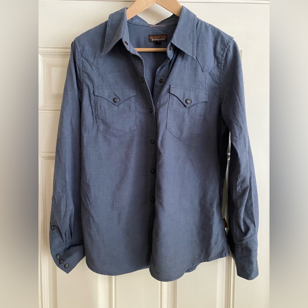 W’s Patagonia Range West Snap Shirt Size S